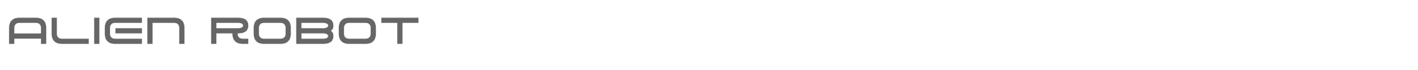 Alien Robot Alien Robot.ttf font preview
